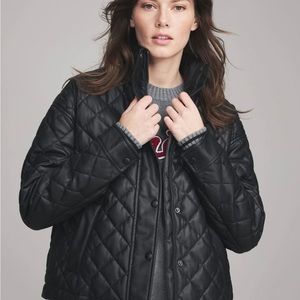 ALP N ROCK MILANO VEGAN LEATHER JACKET size medium NWT
